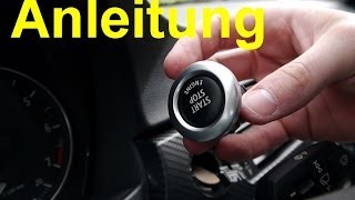 BMW Startknopf wechseln  Anleitung [upl. by Nilyam]