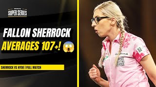 FALLON SHERROCK GOES CRAZY 🔥  Full Match 107 Average [upl. by Larimer]