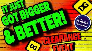 😯WOW DG HUGE CLEARANCE EVENT CHANGES DOLLAR GENERAL [upl. by Atiana]