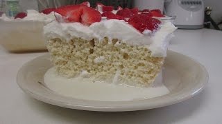 Tres Leches Cake  Easy and Wonderful [upl. by Gaeta]