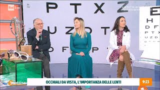 Gli occhiali  Unomattina  15032023 [upl. by Eiuqnimod986]