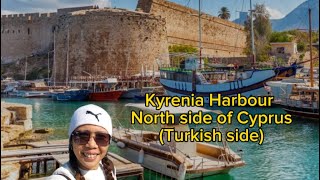 Kyrenia Harbour located at North Side of Cyprus Turkish side🇹🇷🇨🇾 [upl. by Weidar]