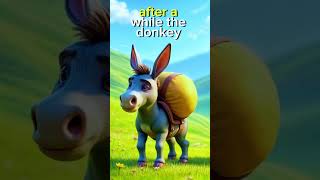 The Donkey the Horse and a Lesson in Kindnesscartoon cartoons shorts [upl. by Sinylg558]