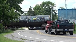 Watch Bay County train derailment caught on camera [upl. by Retseh974]