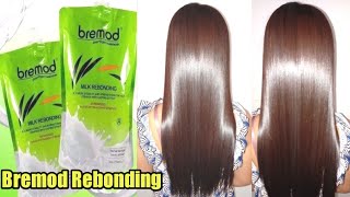 Gaano Ka Ganda Ang Bremod RebondingBremod Hair StraighteningStep By Step Tutorial [upl. by Montfort]