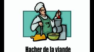 Lezione di francese  la cucina verbi 1 [upl. by Naneek]