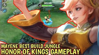 Honor Of Kings  Mayene Gameplay  Best Build Mayene Jungle  HOK [upl. by Neelac]