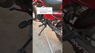 Caballete moto universal crossmax250 crossmax motocross [upl. by Goth]