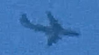 USAF C5M Super Galaxy RCH2070 870043 flying over my house from DOV Airport [upl. by Einnus]