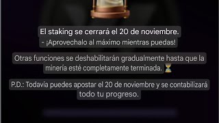 LA MINERÍA DE WCOIN SE TERMINARÁ MUY PRONTO ASÍ QUE APROVECHA CADA TOQUE 🚀💵💰 [upl. by Ydaj]