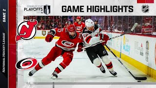 Devils  Hurricanes Game 2 55  NHL Playoffs 2023  Stanley Cup Playoffs [upl. by Uttasta]