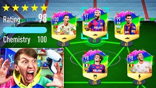 198 RATED FULL RAINBOW CARD FUT DRAFT FIFA 21 [upl. by Arnulfo221]