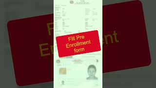 NID PreEnrollment Online Form [upl. by Nylyaj]