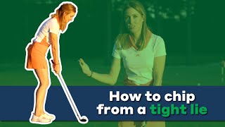 Three tips to hit better tight lie chip shots  Home Practice [upl. by Moulton]