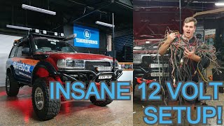 Insane 80 Series Landcruiser Gets Epic 12v Setup [upl. by Elga978]