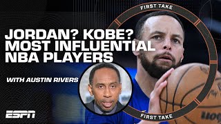 Steph Curry is the MOST INFLUENTIAL NBA player today  Stephen A  First Take [upl. by Asserac]