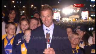 TVW Seven News Perth  West Coast Eagles Grand Final win September 30 2006 [upl. by Nais]