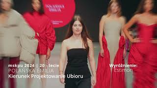 Pokaz Dyplomowy 20 LAT MSKPU  Szkoła Mody MSKPU 2024  Event pokazy wyróżnienia [upl. by Aihsekin]