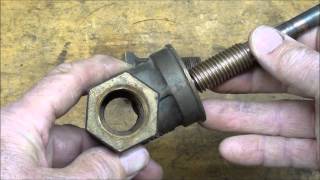 MACHINE SHOP TIPS 128 Cutting a Double Thread on the Lathe Part 1 tubalcain [upl. by Nide]