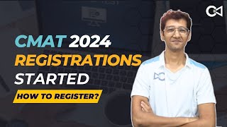 CMAT 2024 Registrations Started  CMAT Exam Dates  How to Register  Crack Every Test [upl. by Odravde881]