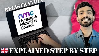 HOW TO DO NEW ONLINE UK NMC REGISTRATION IN 2024  How to do UK NMC registration in English [upl. by Thecla165]