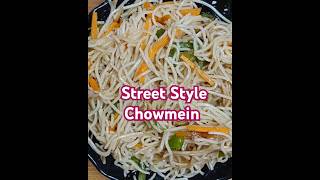 Chowmein  Street Food  Spicy Noodles shorts viral streetfood Ismita24 [upl. by Skier352]