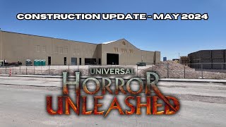 Horror Unleashed Las Vegas Construction Update  May 2024 [upl. by Aizek]