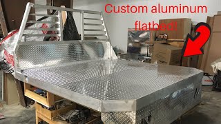 Custom aluminum flatbed build [upl. by Ised499]