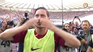 Francesco Totti The final game for the Giallorossi [upl. by Aicilav]