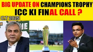 BREAKING NEWS CAMPION TROPHY 2025 ICC KI FINAL CaLL [upl. by Anila]