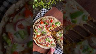 Lazy Tortilla Pizza Hack 😍  Pizza recipe [upl. by Colvert18]