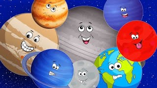 The Planet Song  The Solar System Song  Kids Nursery Rhymes [upl. by Nasho]