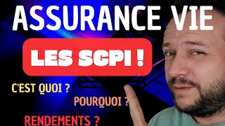 Mes 4 SCPI Comment investir dans une SCPI en assurance vie [upl. by Inatsed]