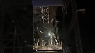 Driving over the lift bridge in Duluth MN [upl. by Illil755]