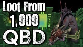 Runescape 3  Loot From 1000 QBD Kills [upl. by Marigolda]