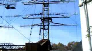 70m rotating HF Broadcast antenna whit 05MW Power output [upl. by Anyg]