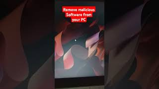 Remove Malicious Software from your PC windows trending virusprotection [upl. by Searby586]