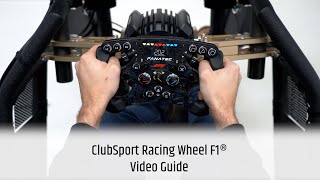 ClubSport Racing Wheel F1® Video Guide [upl. by Ydoow373]