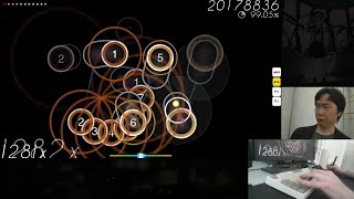 osu liveplay  Xanthochroid  Of Gods Bereft of Grace Neverending EZ FC 8 453pp [upl. by Reese]