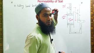 Geo tech Class10।। Permeability of Soil1  Easy math Solution।। Engineers Academy।। [upl. by Acinod]