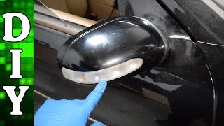 How to Replace the Side View Mirror on a Mercedes Benz W203 C240 C230 E320 [upl. by Hagood]