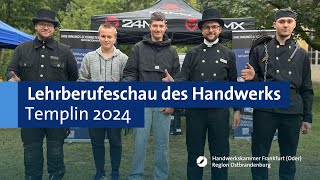 Lehrberufeschau des Handwerks in Templin 2024 👷‍♂️🔧 [upl. by Jacy]