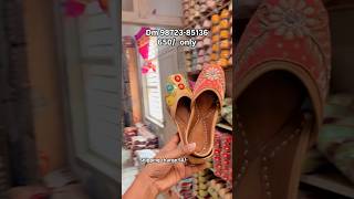 Order 9872385136 jutti punjabijutti juttilove juttis footwear juttiswag punjabi juttilover [upl. by Ayian]