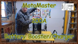 MotoMaster 200A Battery BoosterCharger [upl. by Suiramed]