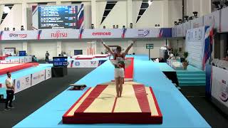 TRIFONOV Daniel BUL  2023 Artistic Junior Worlds  Qualifications Vault 2 [upl. by Luby]