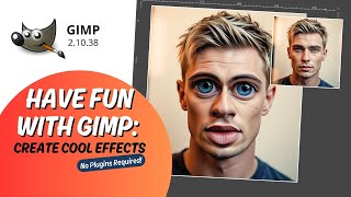 Have Fun with GIMP Create Cool Image Distortions Quick and Easily [upl. by Nylaj258]