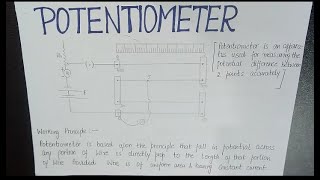 Potentiometer  Introduction Construction Working Principle [upl. by Sitarski]