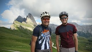 Mountain Biking Seiser Alm Father And Son Edition [upl. by Lenoil850]