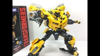 Transformers Masterpiece Movie Bumblebee Chefatron Review [upl. by Nybbor]