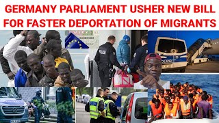 Germany New Laws For Faster Deportation Of Migrants Tightens Border Checks Controls [upl. by Niwrad711]